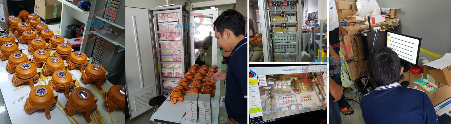 Gas Detector System คลังก๊าซ จ.ลำปาง
