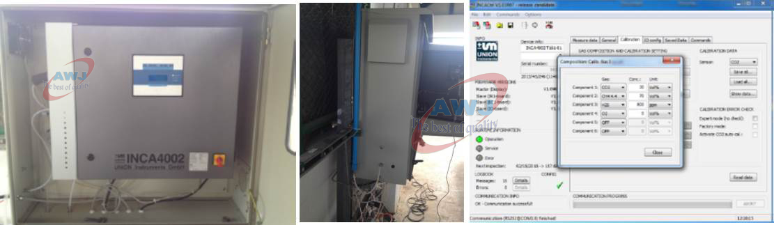 Biogas Analyzer โรงงานสุรา จ.อุบลราชธานี