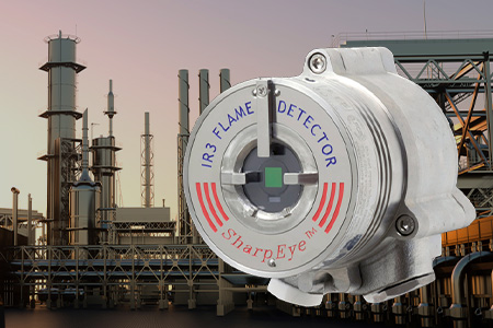  เครื่องตรวจจับเปลวไฟ Flame Detector ในโรงงานอุตสาหกรรมเคมี